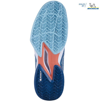 Calzado de Tenis Babolat Jet Mach 3 Clay Men Azul Angel - Racquet Online