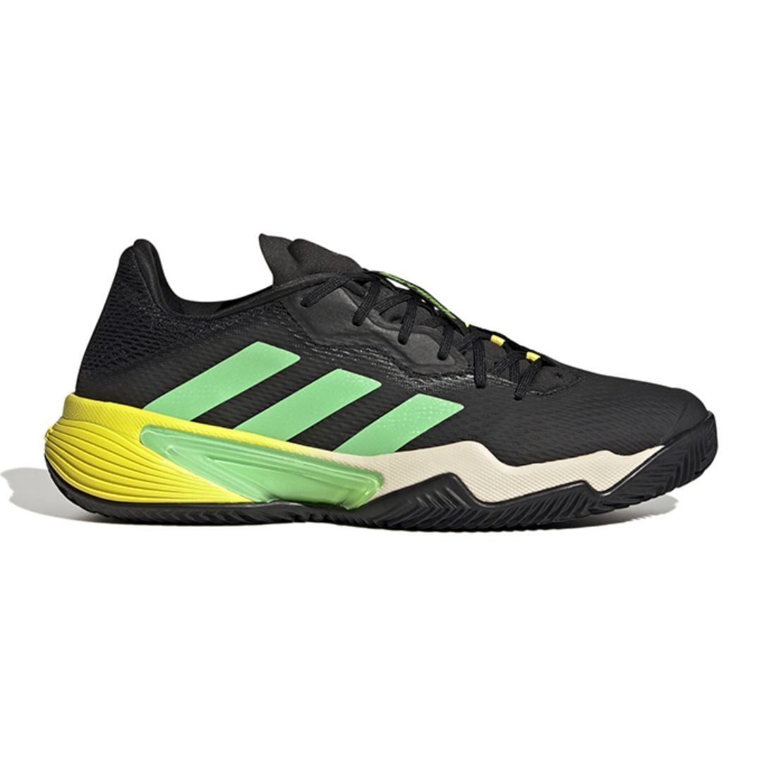 Calzado de Tennis Adidas Barricade Negro/Verde - Racquet Online
