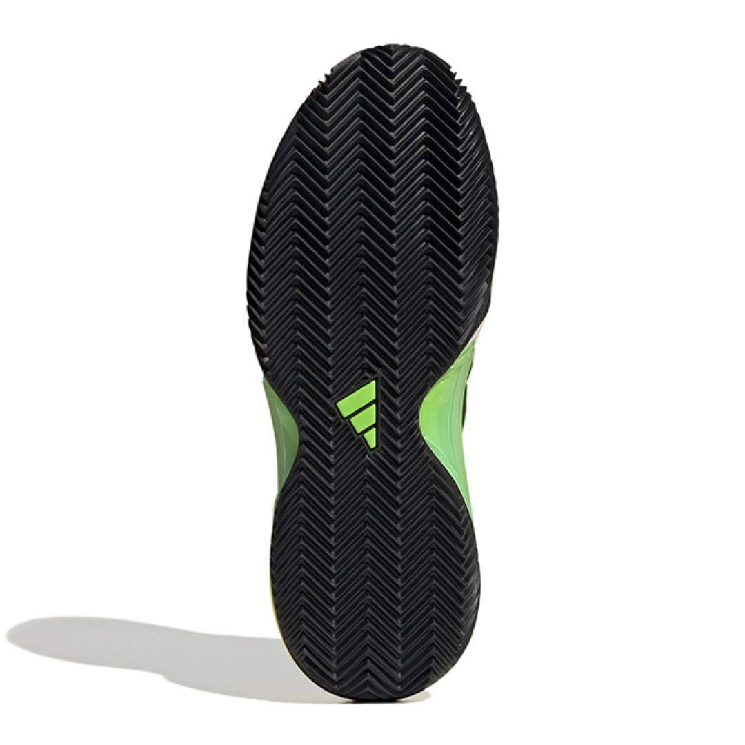 Calzado de Tennis Adidas Barricade Negro/Verde - Racquet Online