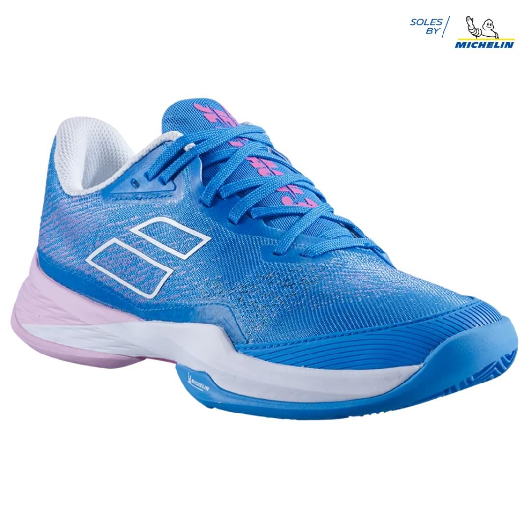 Calzado De Tennis Babolat Jet Mach 3 Clay Women Azul Frances - Racquet Online