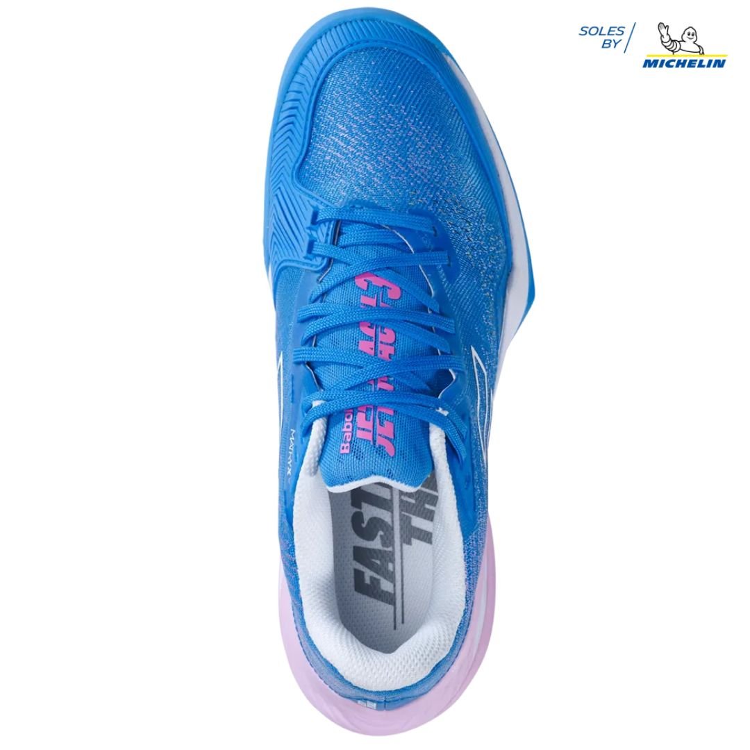 Calzado De Tennis Babolat Jet Mach 3 Clay Women Azul Frances - Racquet Online