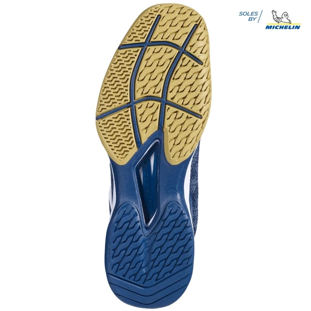 Calzado de Tennis Babolat Jet Tere All Court Blue Yellow - Racquet Online