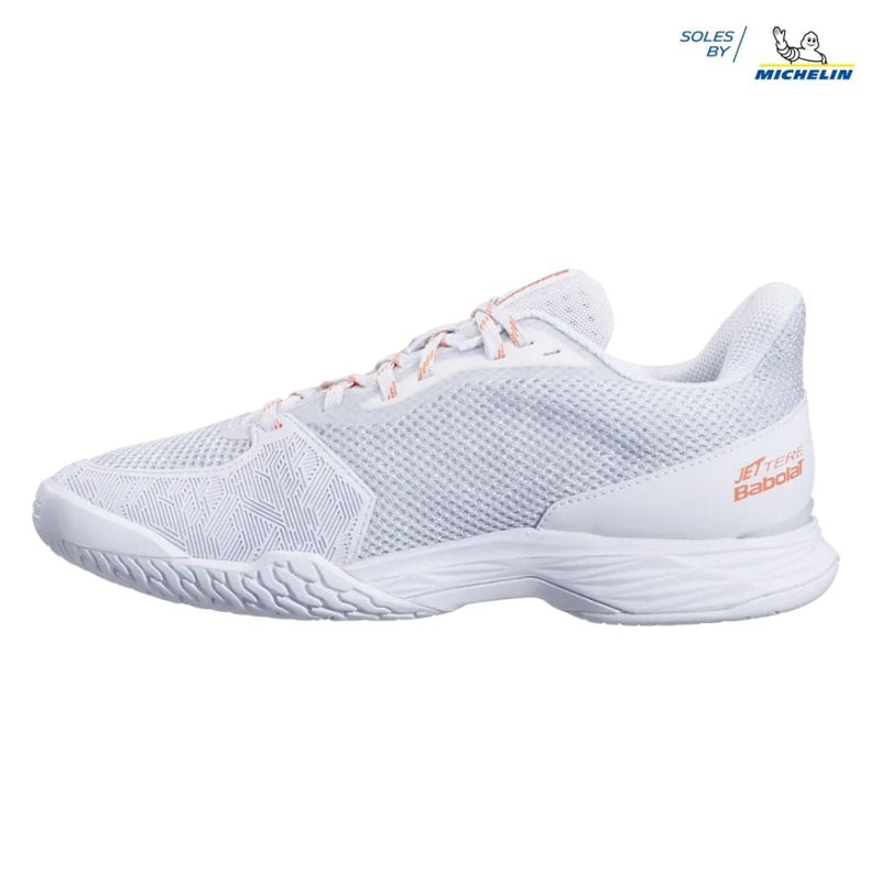 Calzado de Tennis Babolat Jet Tere All Court White - Racquet Online