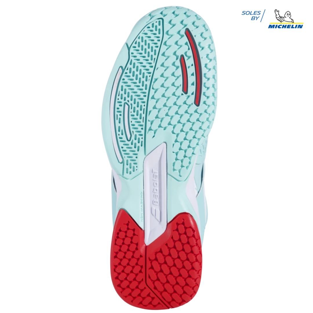 Calzado De Tennis Babolat Propulse All Court Junior Yuca/Blanco - Racquet Online