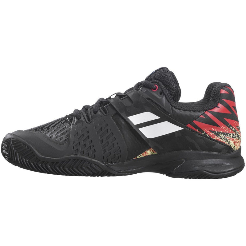 Calzado De Tennis Babolat Propulse Clay Junior Negro/Blanco - Racquet Online
