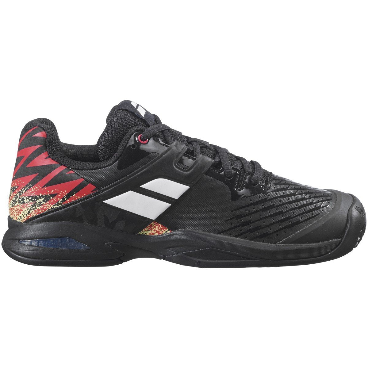 Calzado De Tennis Babolat Propulse Clay Junior Negro/Blanco - Racquet Online