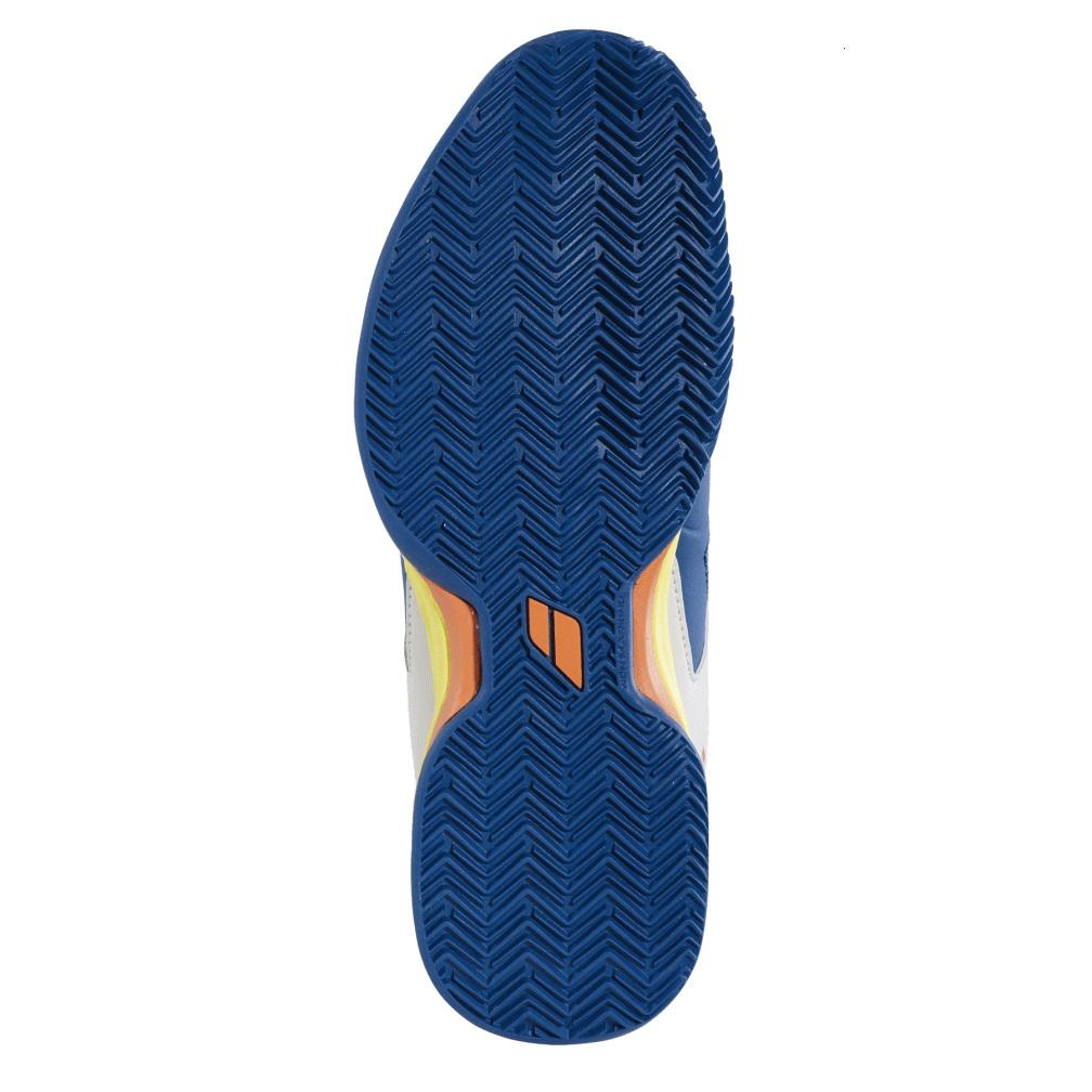 Calzado De Tennis Babolat Pulsion Clay Azul/Amarillo - Racquet Online