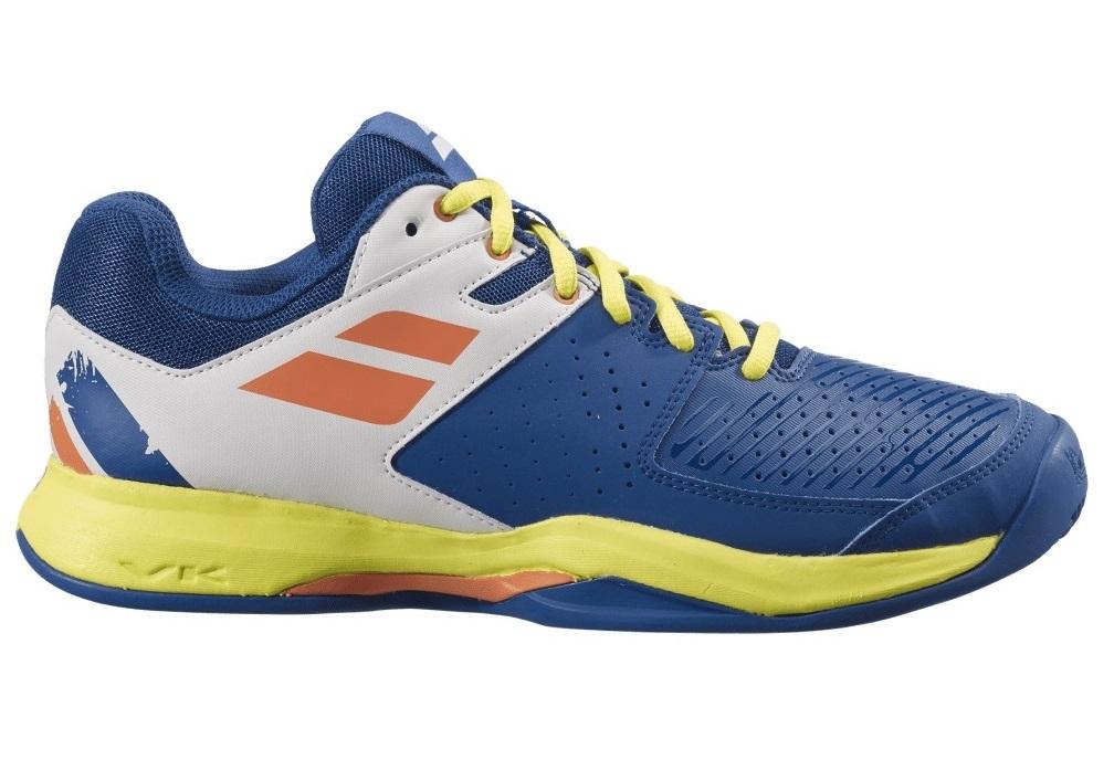 Calzado De Tennis Babolat Pulsion Clay Azul/Amarillo - Racquet Online