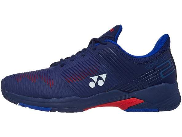 Calzado De Tennis Yonex Sonicage 2 Wide Azul/Rojo - Racquet Online