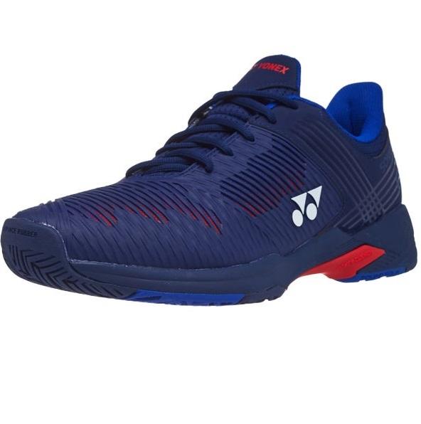Calzado De Tennis Yonex Sonicage 2 Wide Azul/Rojo - Racquet Online