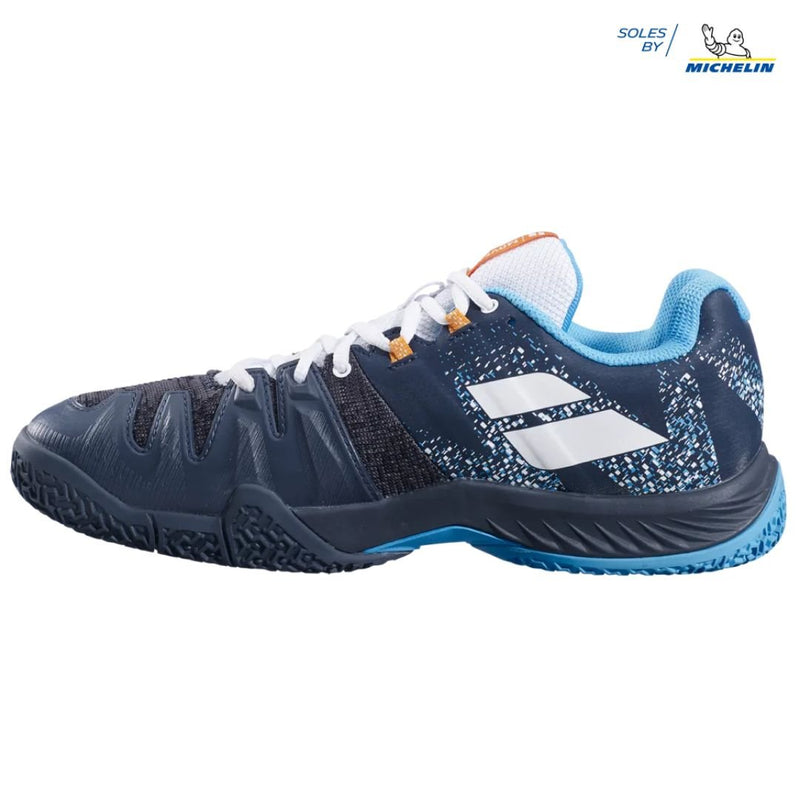 Clazado de Padel Babolat Movea Men Gris/Azul Scuba - Racquet Online