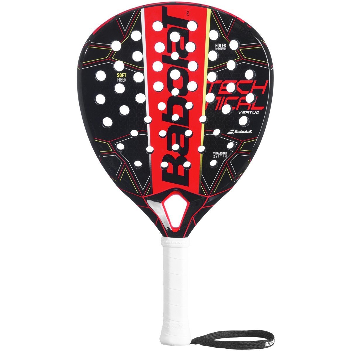 Raqueta De Padel Babolat Technical Vertuo Negro/Amarillo/Rojo 2021 - Racquet Online