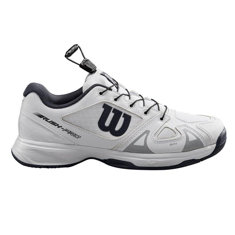 Wilson Rush Pro Junior QL Blanco/Negro - Racquet Online