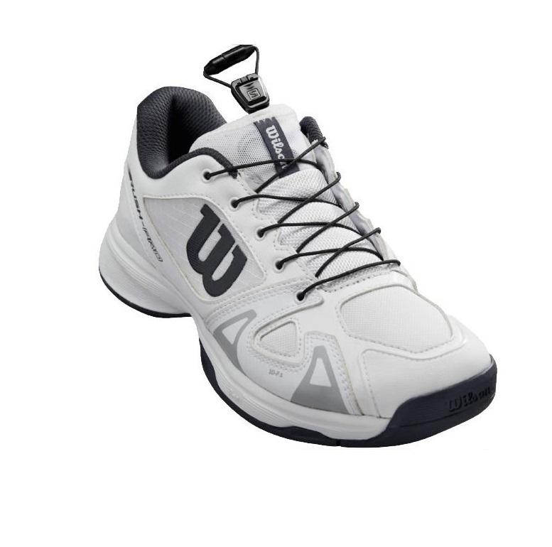 Wilson Rush Pro Junior QL Blanco/Negro - Racquet Online