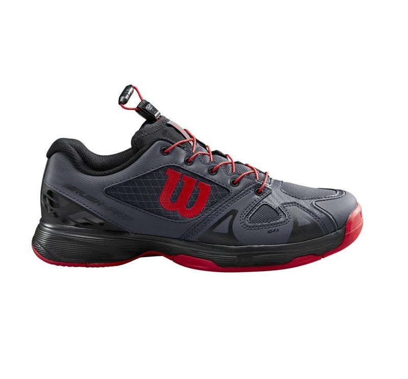 Wilson Rush Pro Junior QL Gris/Rojo - Racquet Online