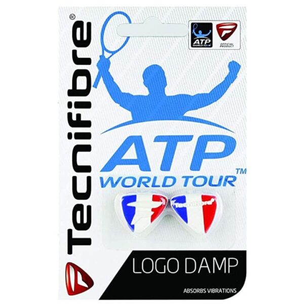 Antivibrador Tecnifibre Logo Damp Tricolore - Racquet Online