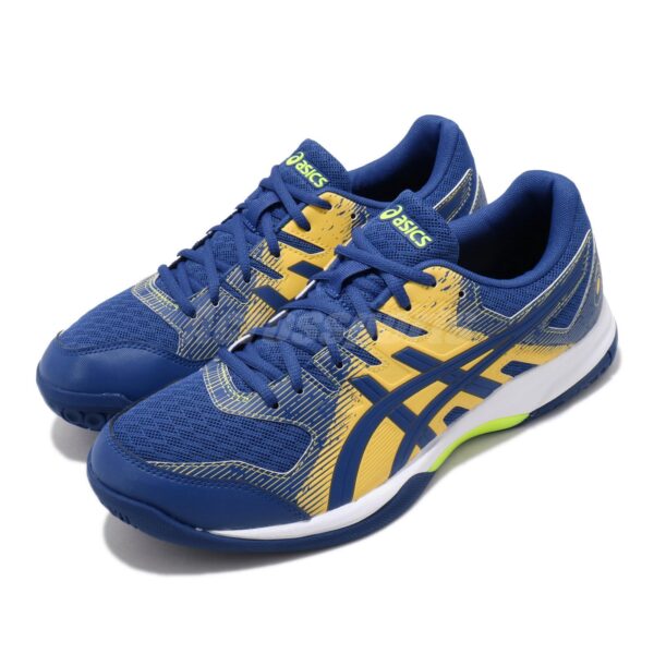 Asics Gel-Rocket 9 Azul/Amarillo - Racquet Online