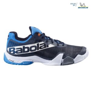 Calzado de Padel Babolat Jet Premura Black/Blue Suela Micheline- Racquet Online