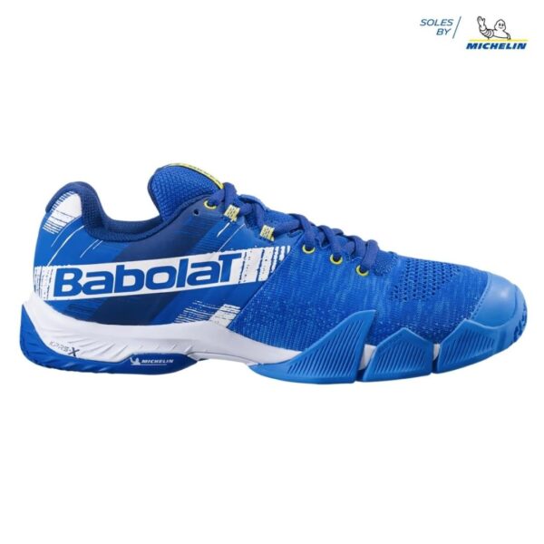 Calzado de Padel Babolat Movea Azul/Blanco - Racquet Online