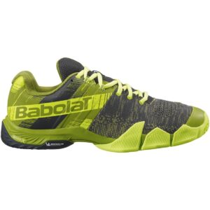 Calzado De Padel Babolat Movea Verde Amarillo Fluo - Racquet Online