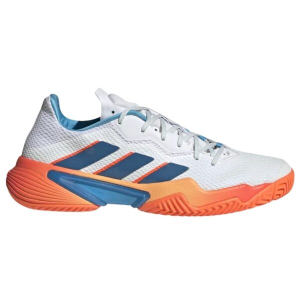 Calzado de Tennis Adidas Barrizade Azul/Naranja - Racquet Online