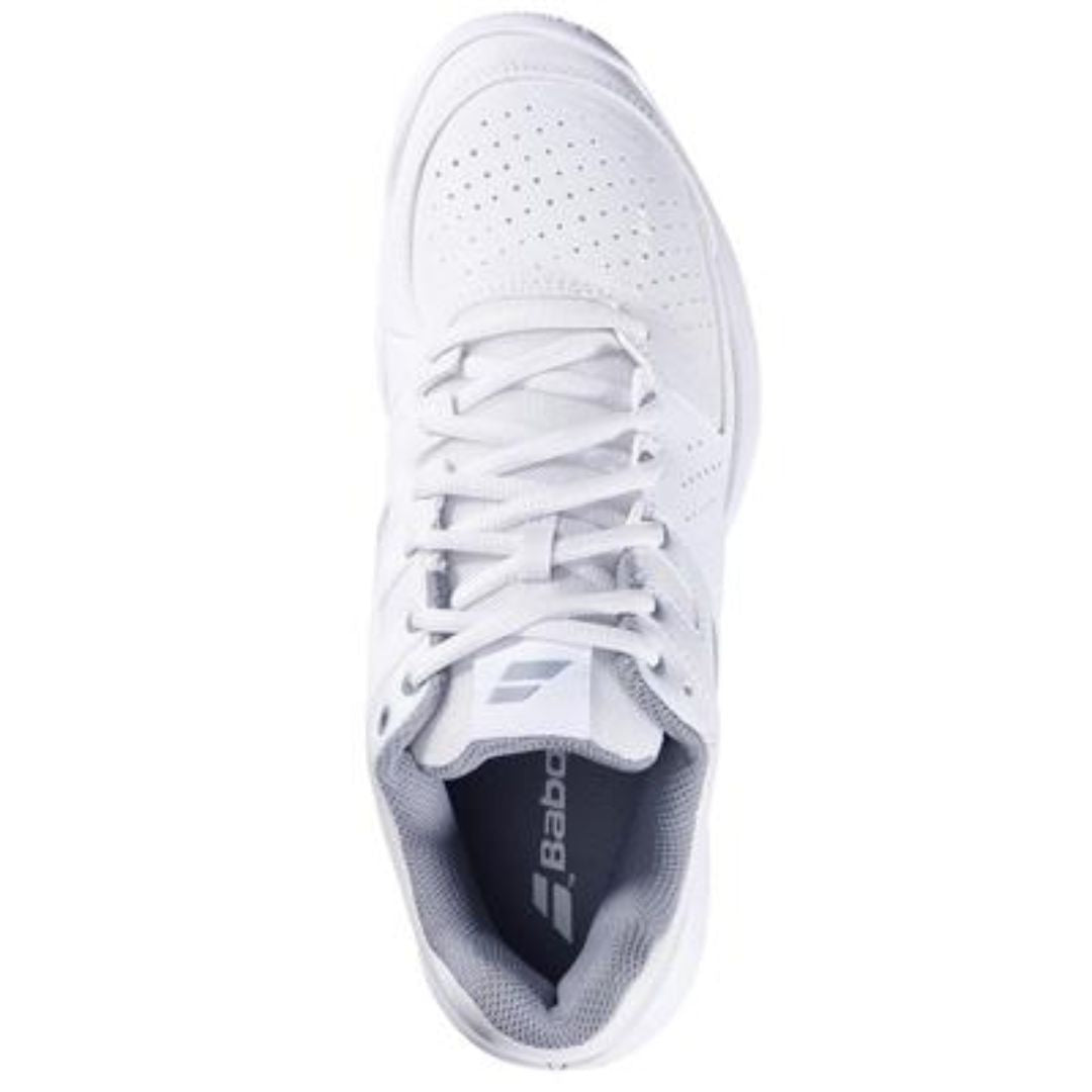 Calzado de Tennis Babolat Cud Pulsion Clay Men White/Grey - Racquet Online