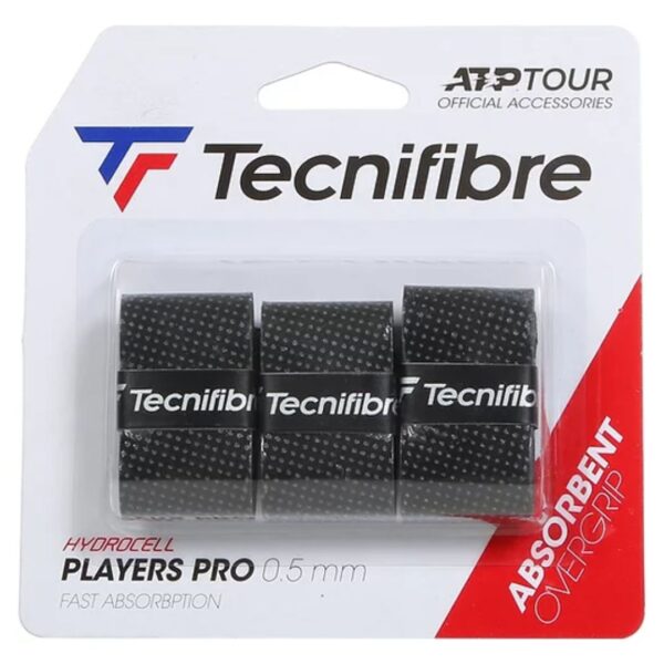 Overgrips Tecnifibre Players Pro Black - Racquet Online