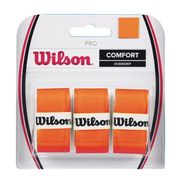 Wilson Pro Overgrip Burn 3- Pack - Racquet Online