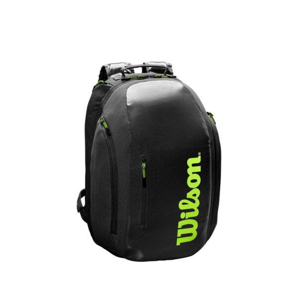 Wilson Super Tour Backpack Black/Green - Racquet Online