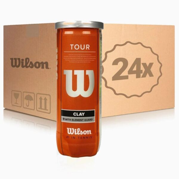 Wilson Tour Clay Presurizada 24 Pk - Racquet Online